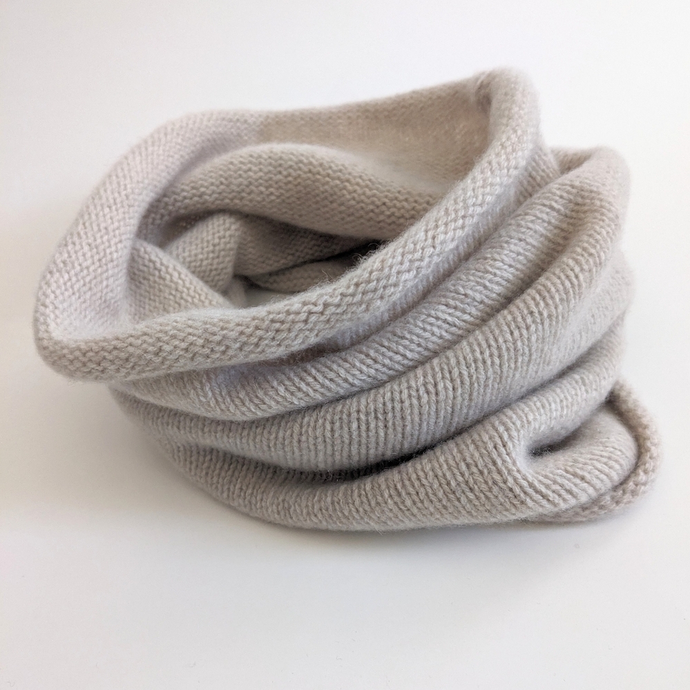 95% Cashmere Neck Warmer, Warm Snood Gaiter